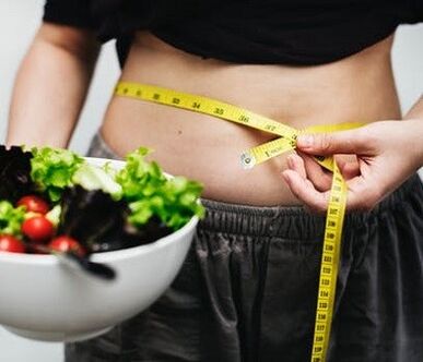 Proper nutrition to lose weight