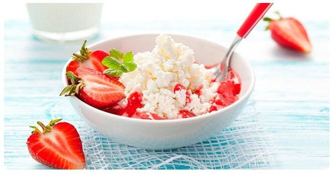 For the fifth day of the 6-petal diet, only low-fat or low-fat cottage cheese is suitable. 